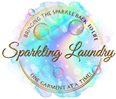 Sparkling Laundry Service Logo